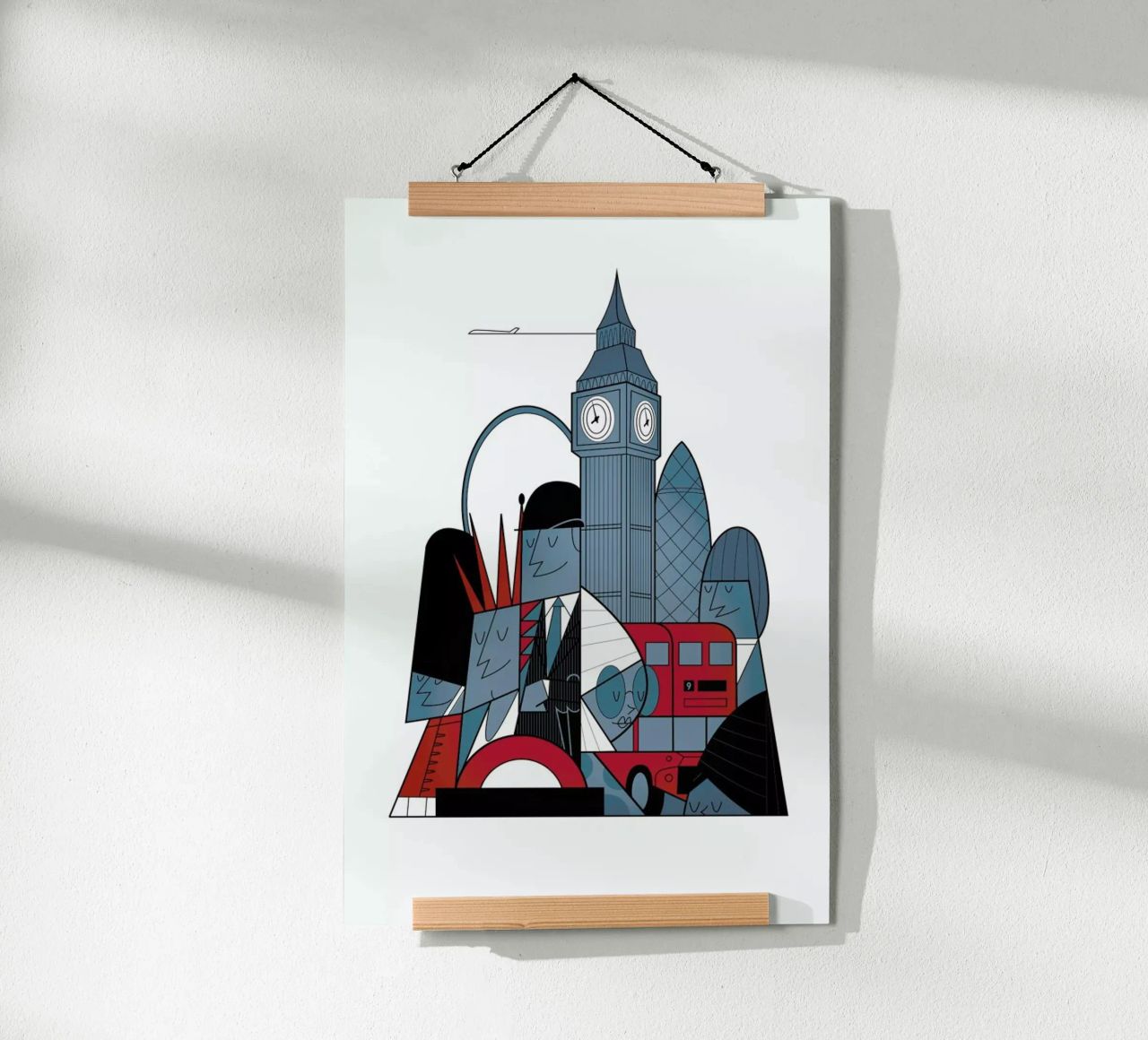 London poster by Ale Giorgini