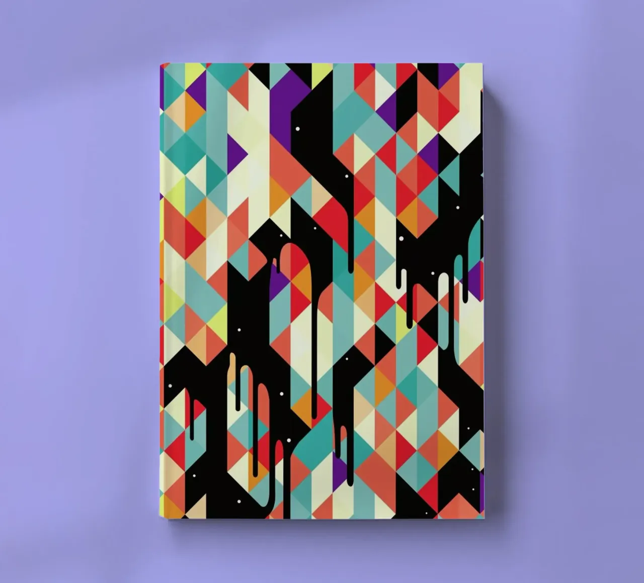 Modern Poster 2 notebook by Tyler Dale