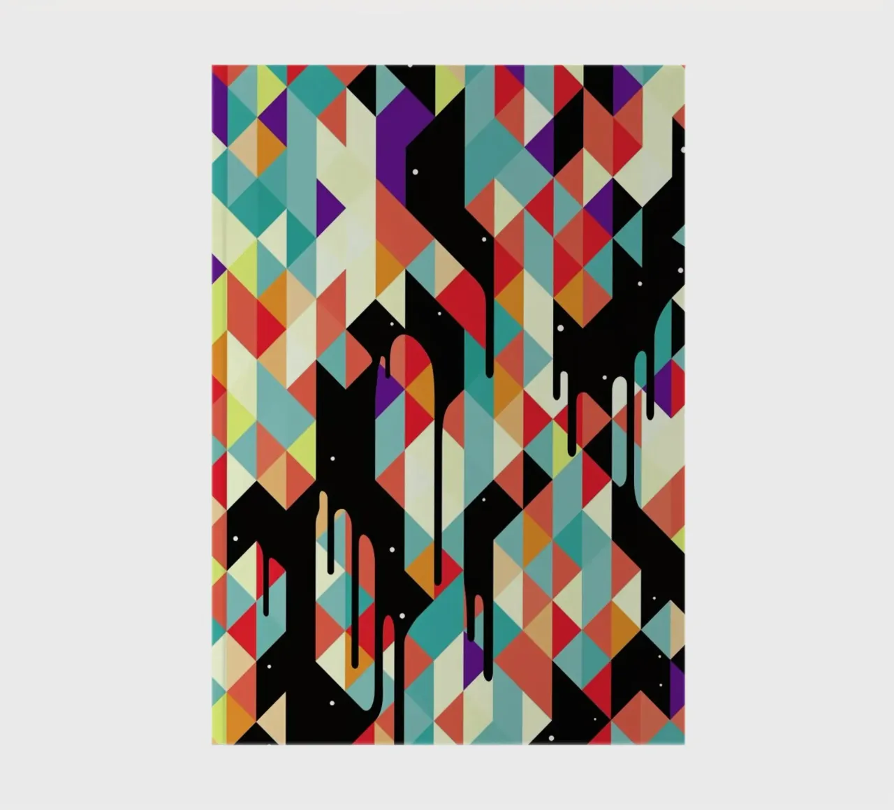 Modern Poster 2 notebook by Tyler Dale