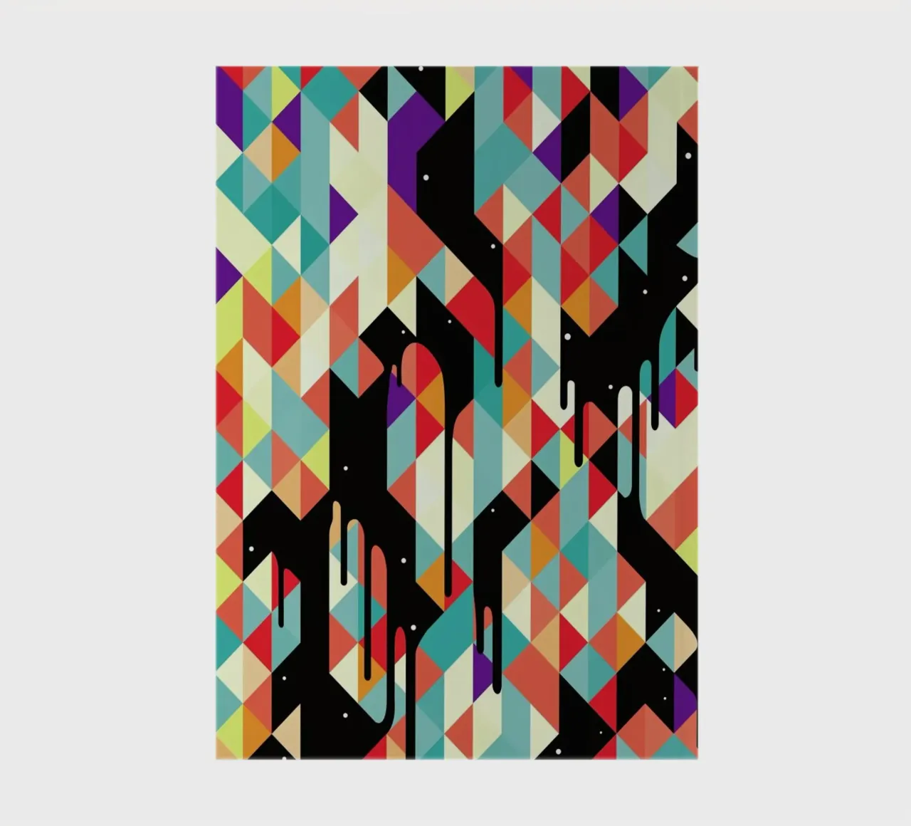 Modern Poster 2 notebook by Tyler Dale