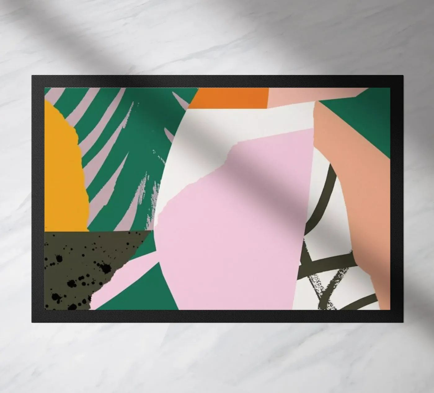 Galapagos deurmat van Tom Abbiss Smith