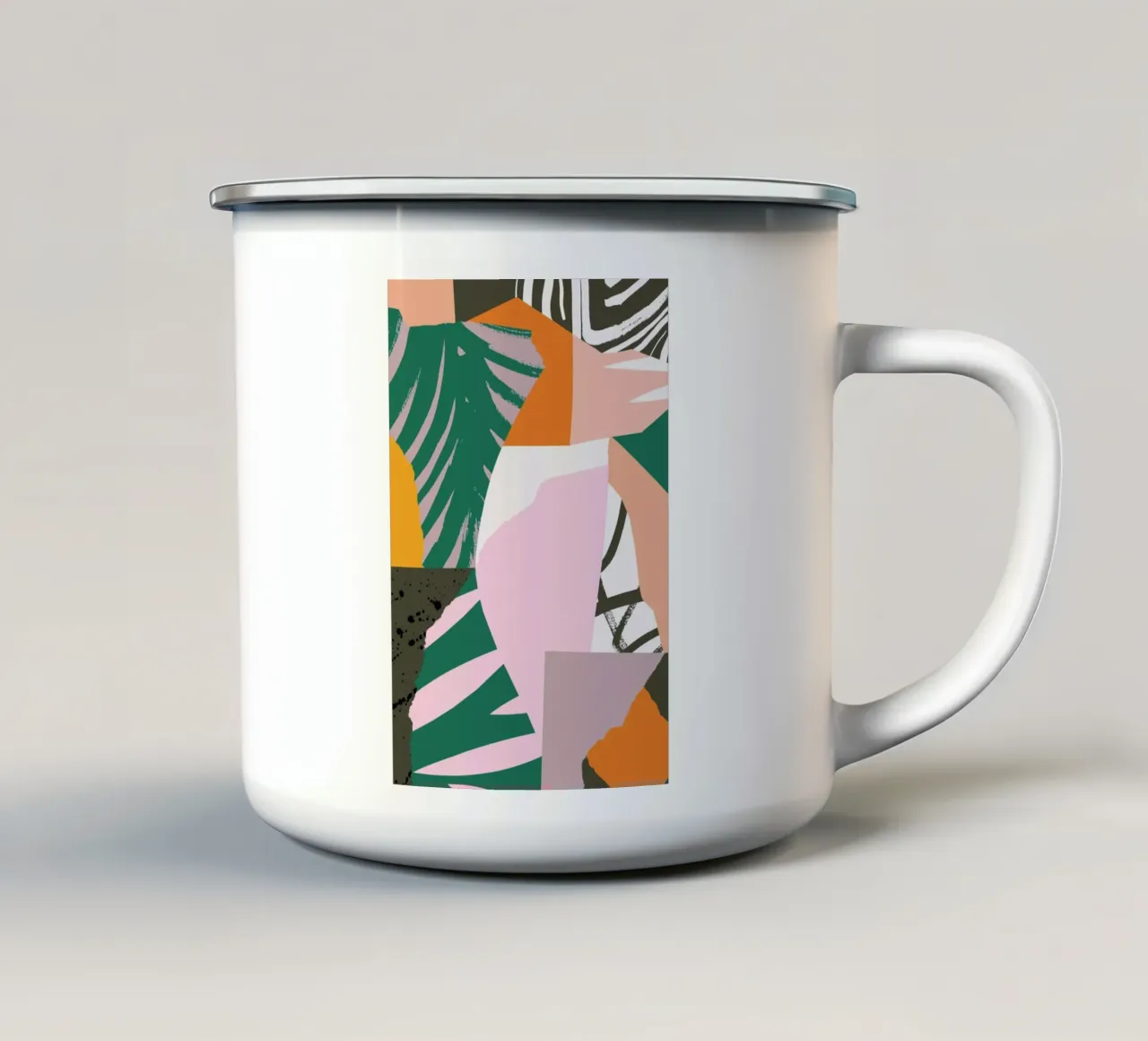 Galapagos tazza in smalto da Tom Abbiss Smith