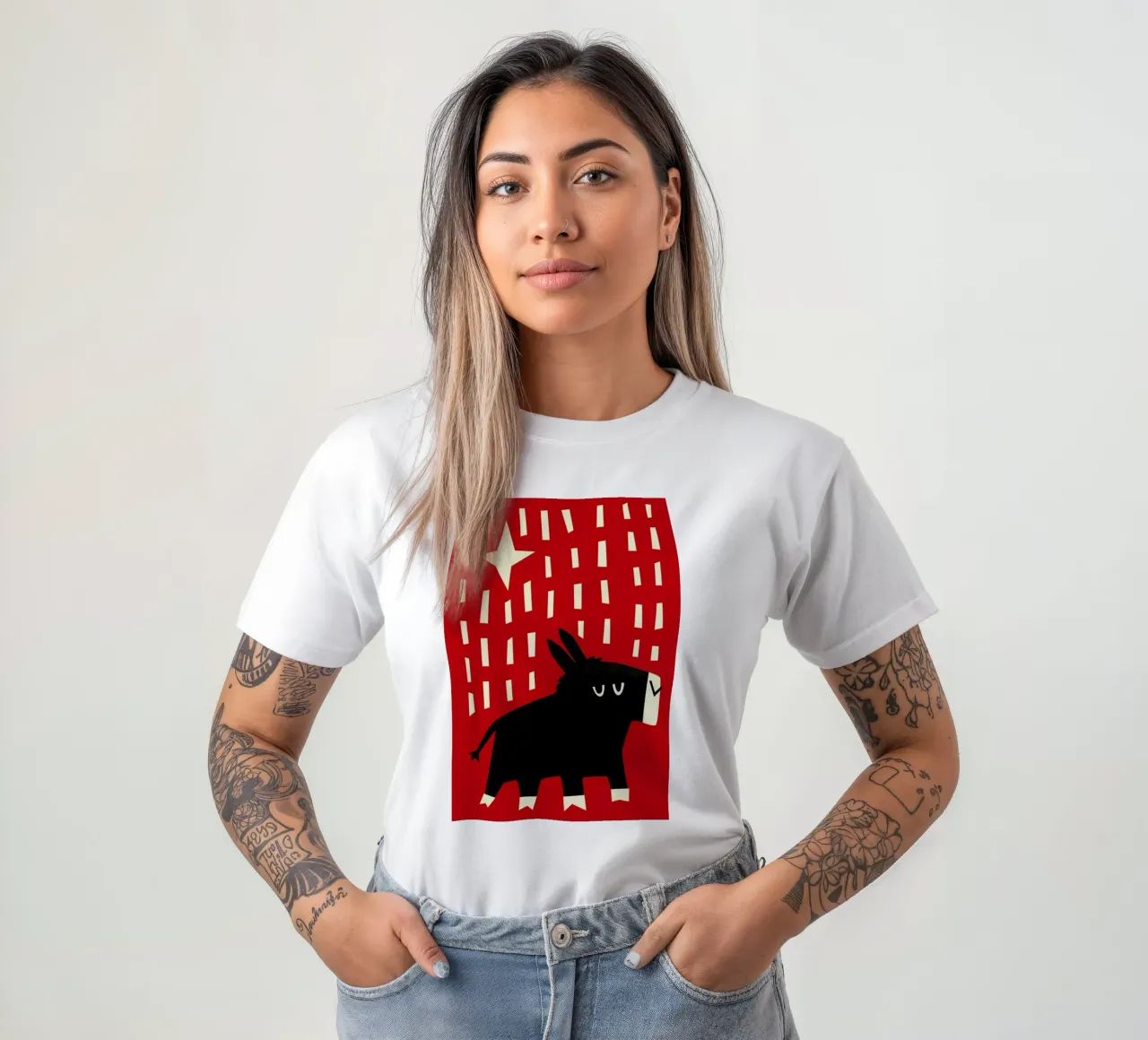 Donkey t-shirt by Fox & Velvet