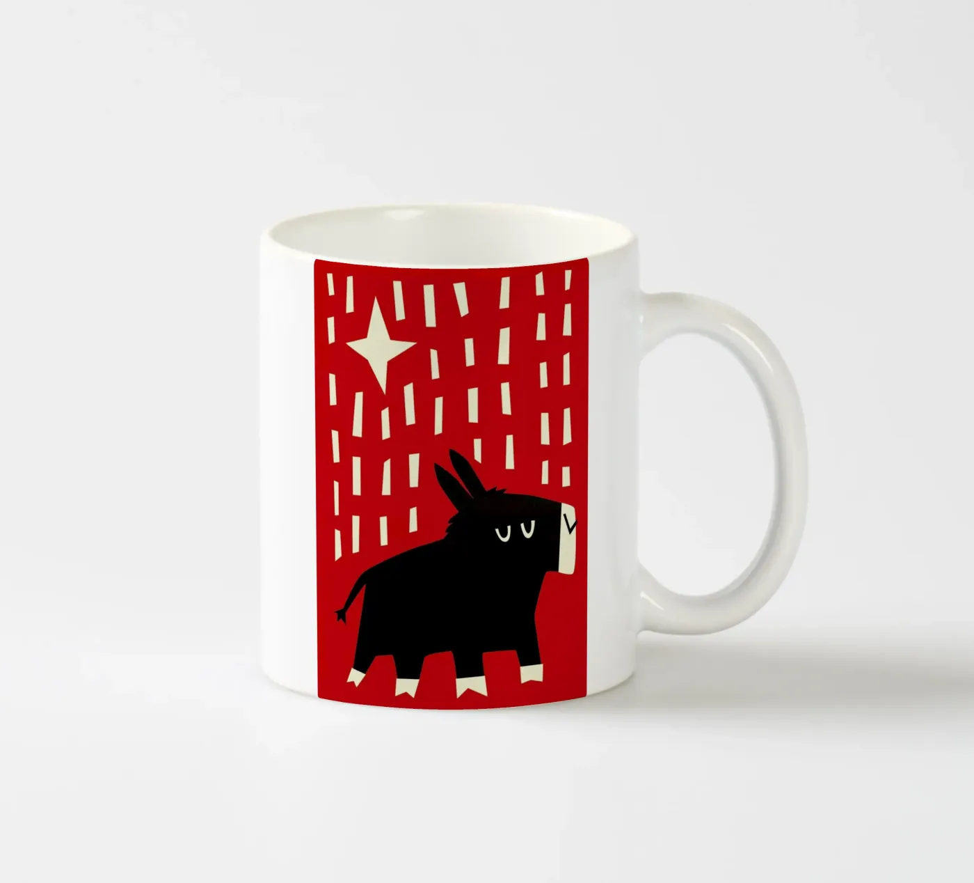 Donkey ceramic mug by Fox & Velvet