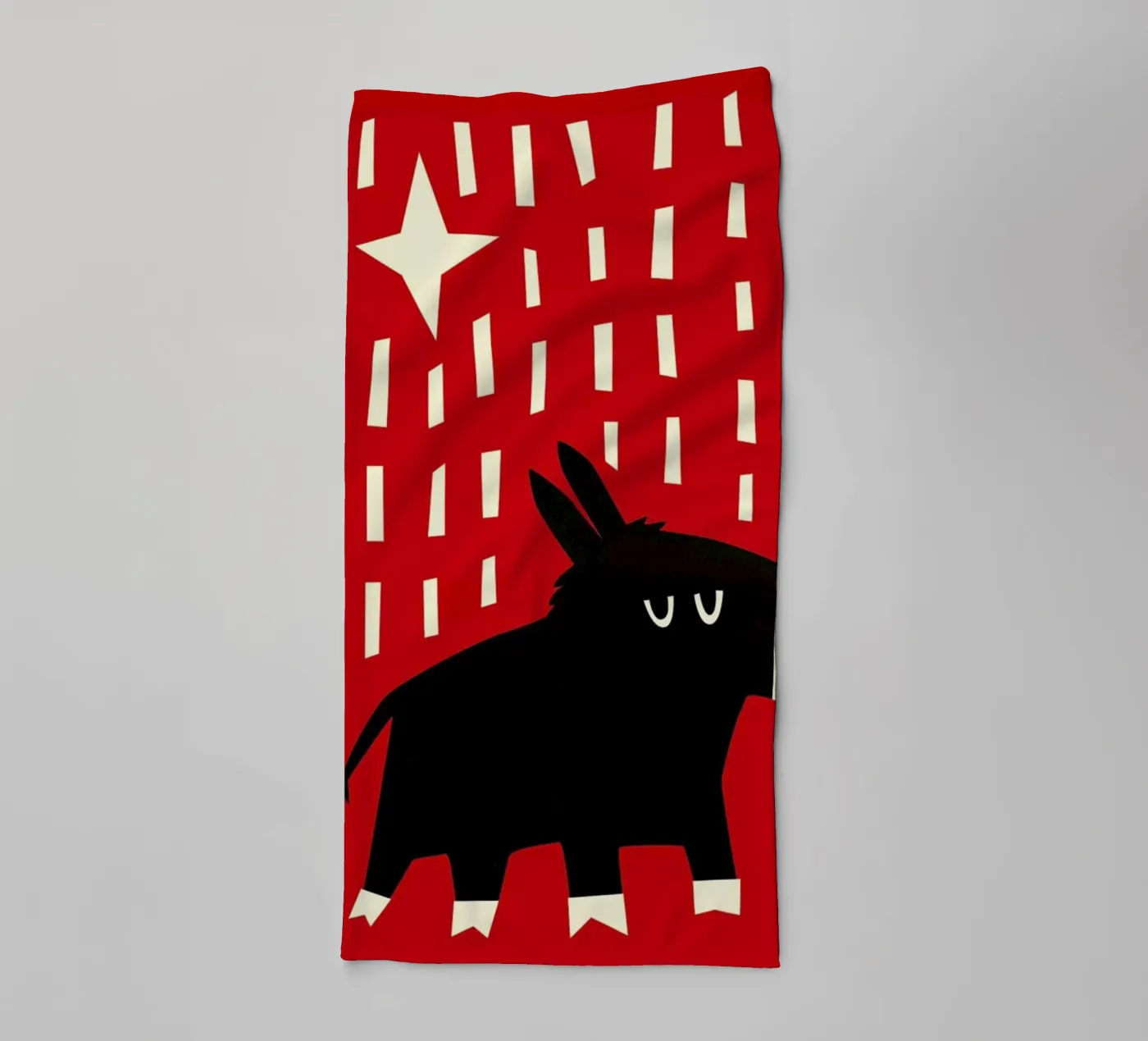 Donkey badhanddoek van Fox & Velvet