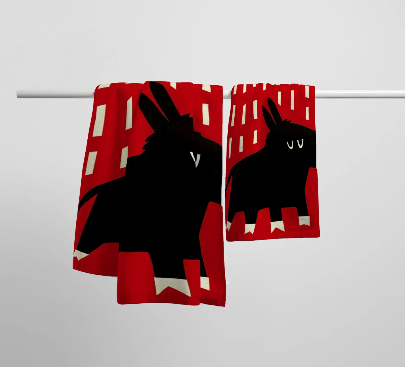 Donkey badhanddoek van Fox & Velvet