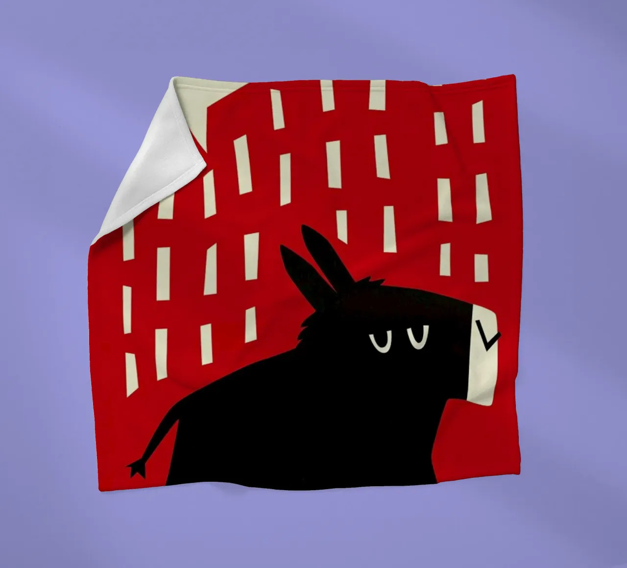 Donkey Fleecedecke von Fox & Velvet