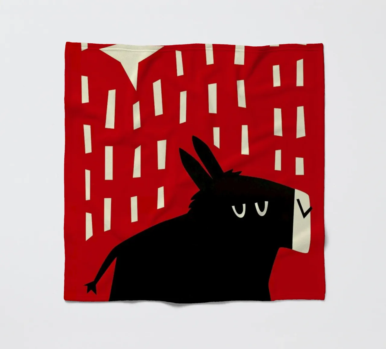 Donkey Fleecedecke von Fox & Velvet