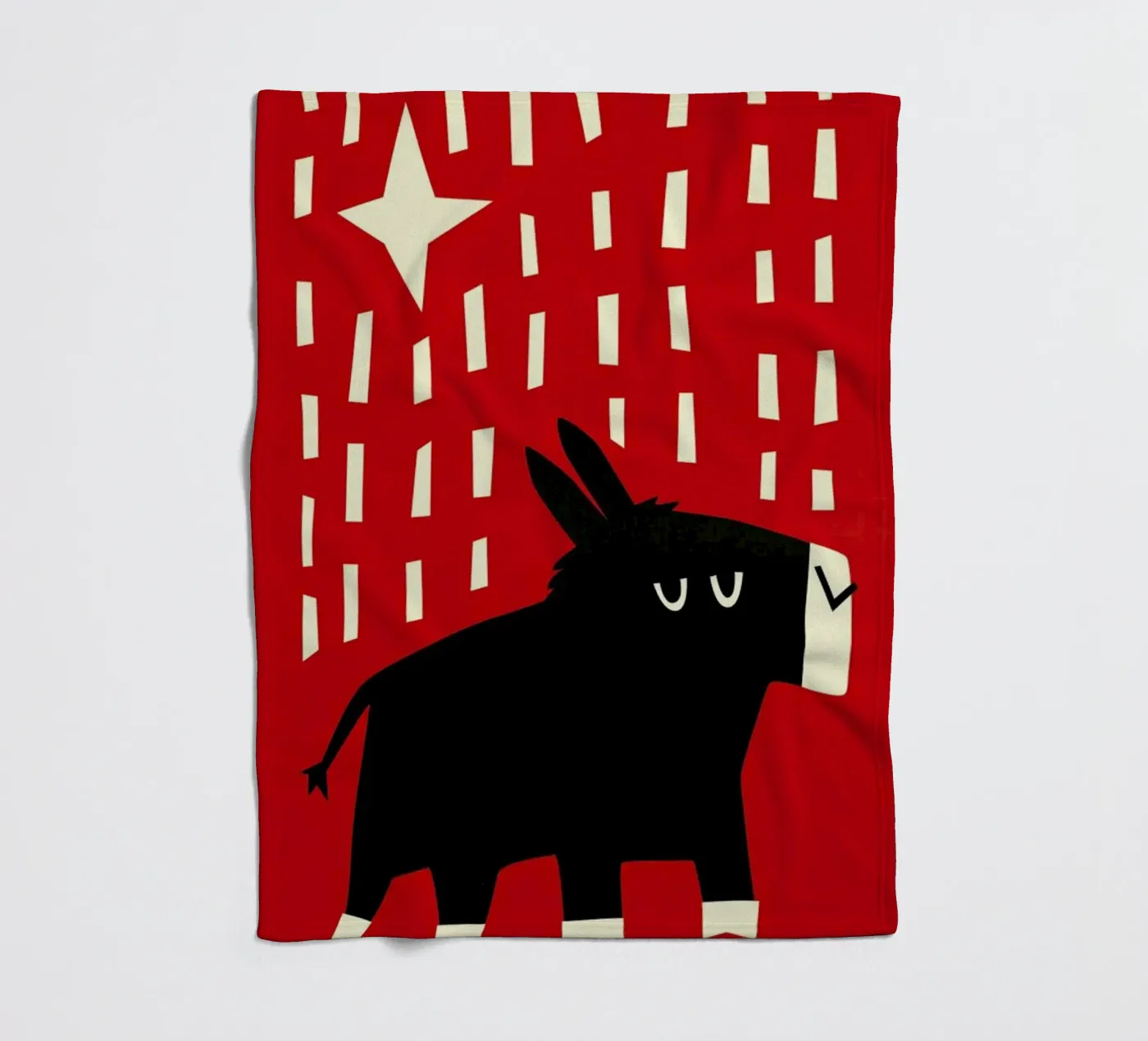 Donkey Fleecedecke von Fox & Velvet