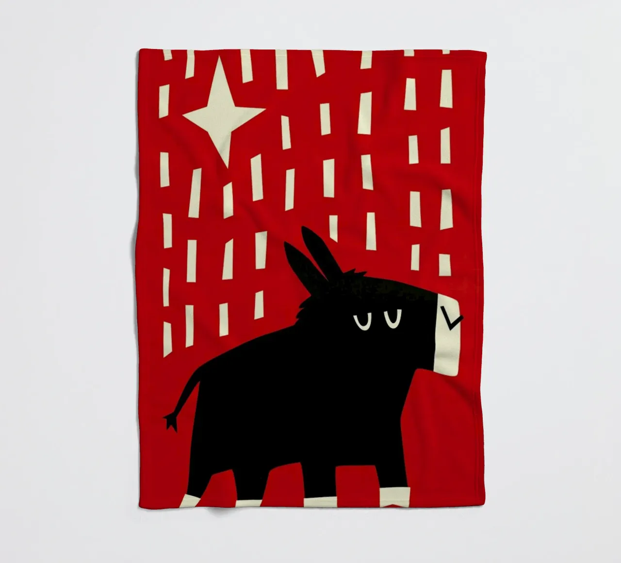 Donkey Fleecedecke von Fox & Velvet