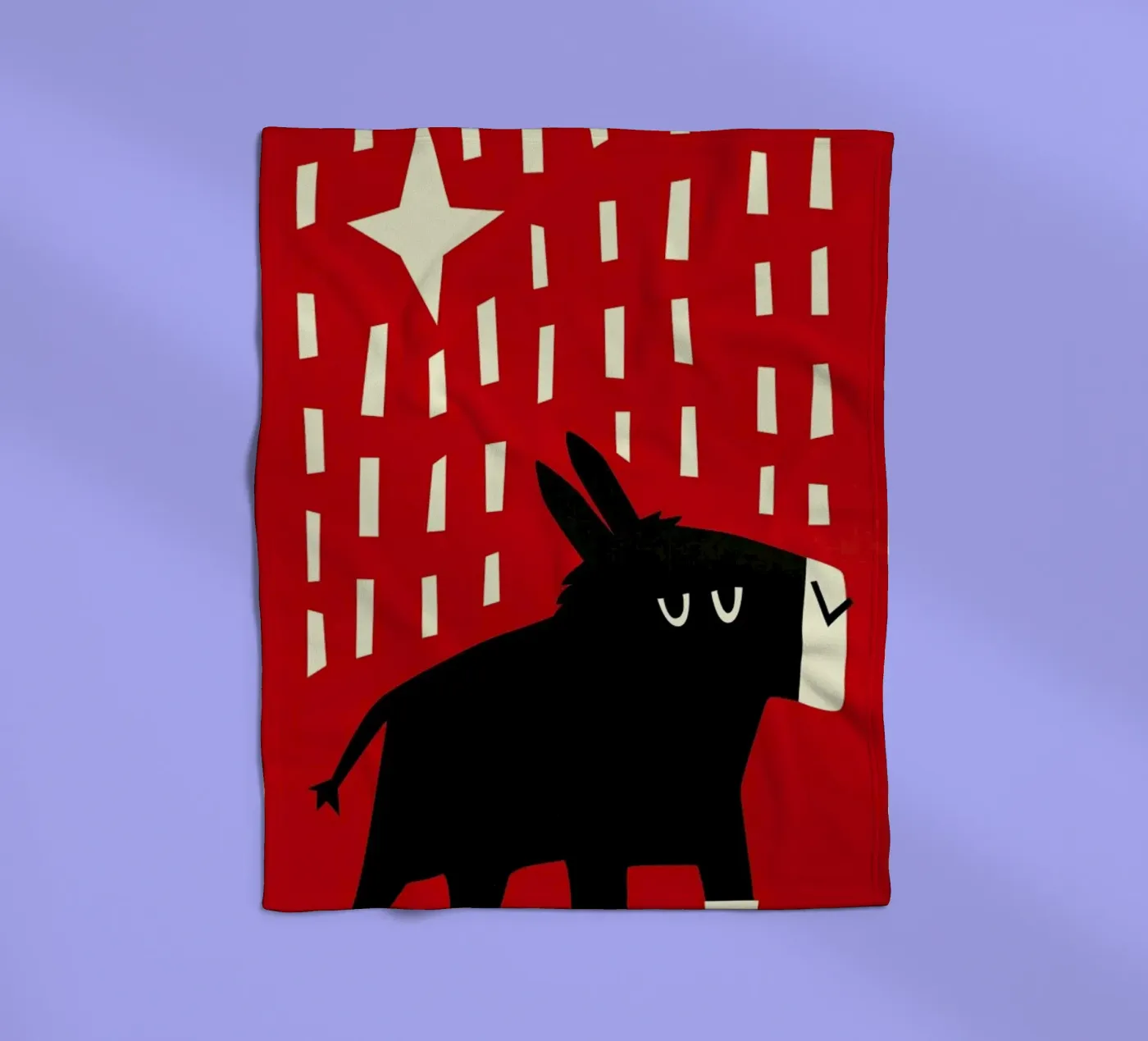 Donkey Fleecedecke von Fox & Velvet