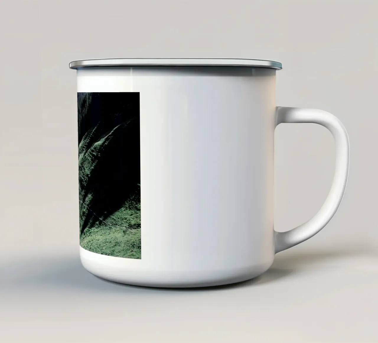 Jours Verts tazza in smalto da Picture On The Fridge