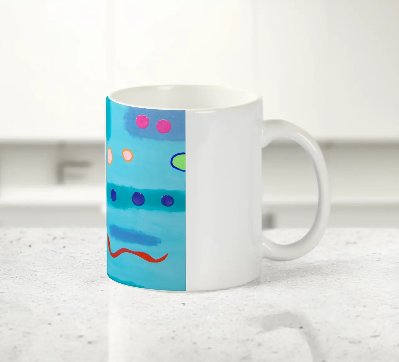 Colore vivace tazza in ceramica da Helen Joynson
