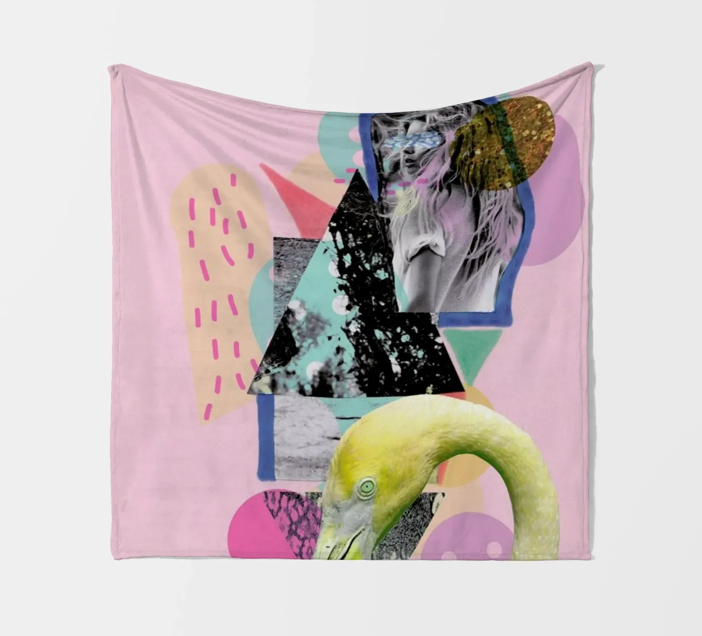 Flamingoland fleecedeken van Vasare Nar