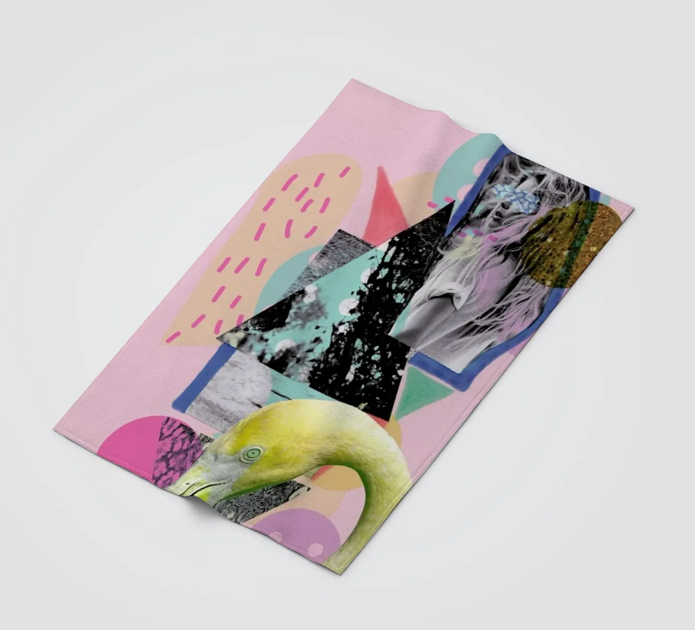 Flamingoland fleecedeken van Vasare Nar