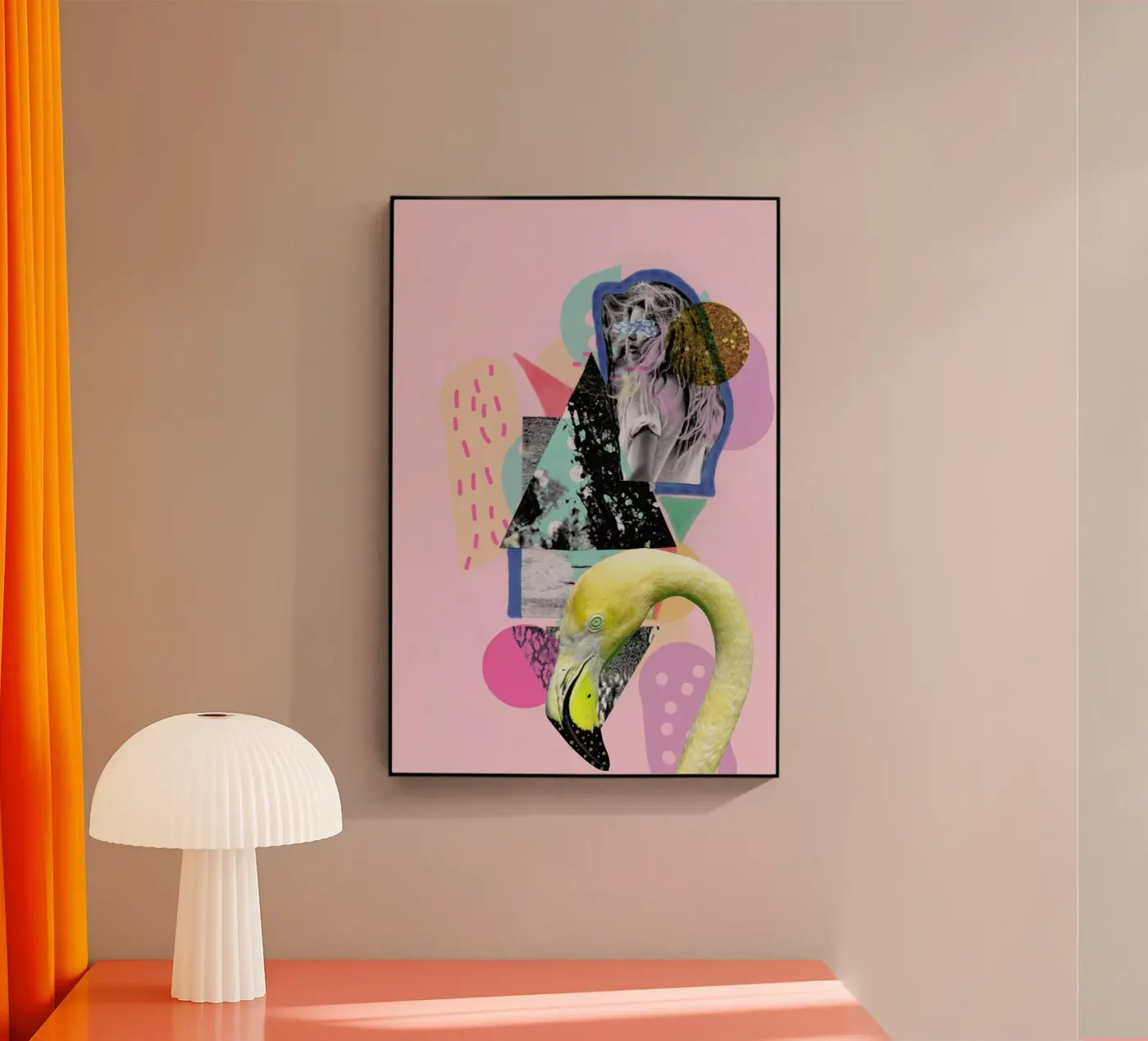 Flamingoland plexiglas de Vasare Nar