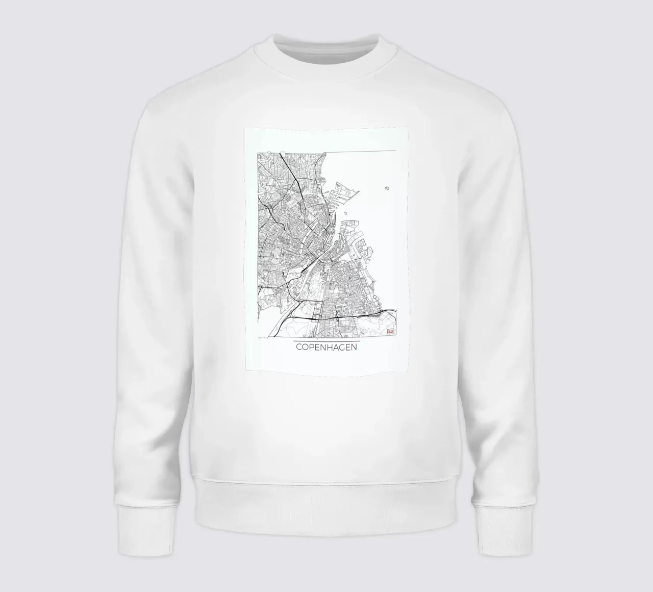 Copenhagen Minimal felpa da Hubert Roguski
