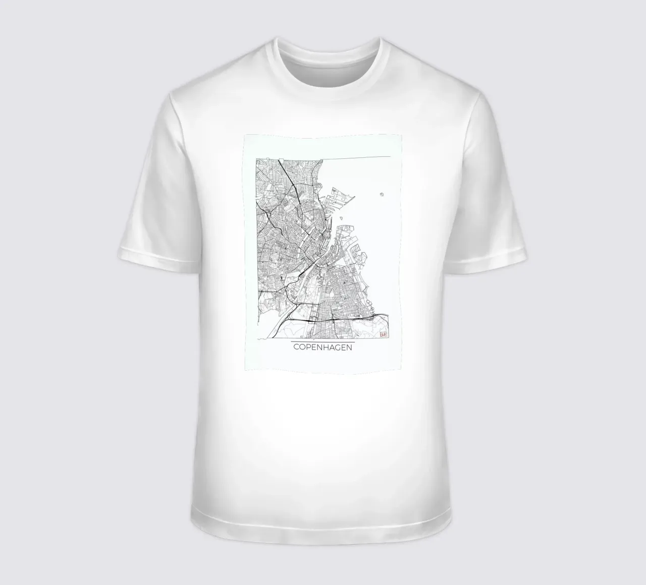 Copenhagen Minimal t-shirt da Hubert Roguski