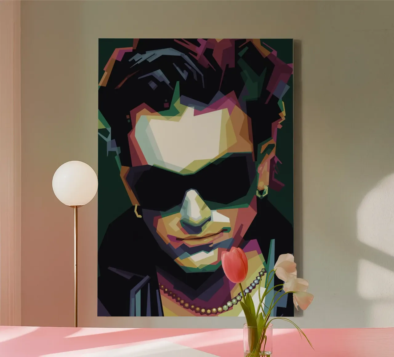 Bono WPAP trending now canvas by Alkahfsmart