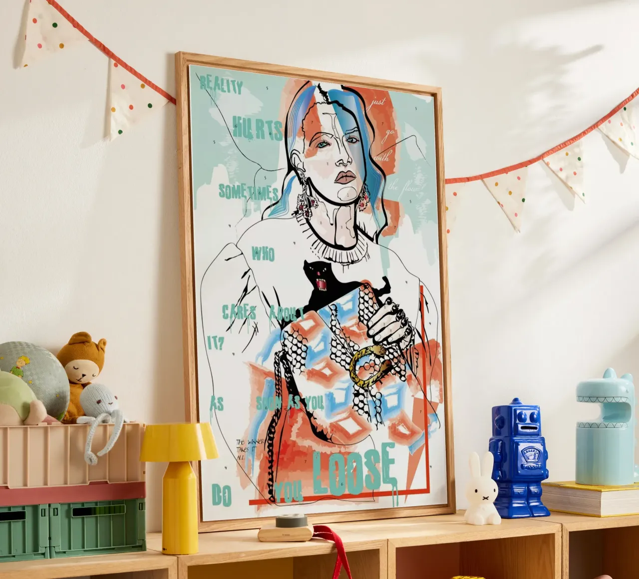 Reality Hurts Sometimes plexiglass da Marcell Naubert