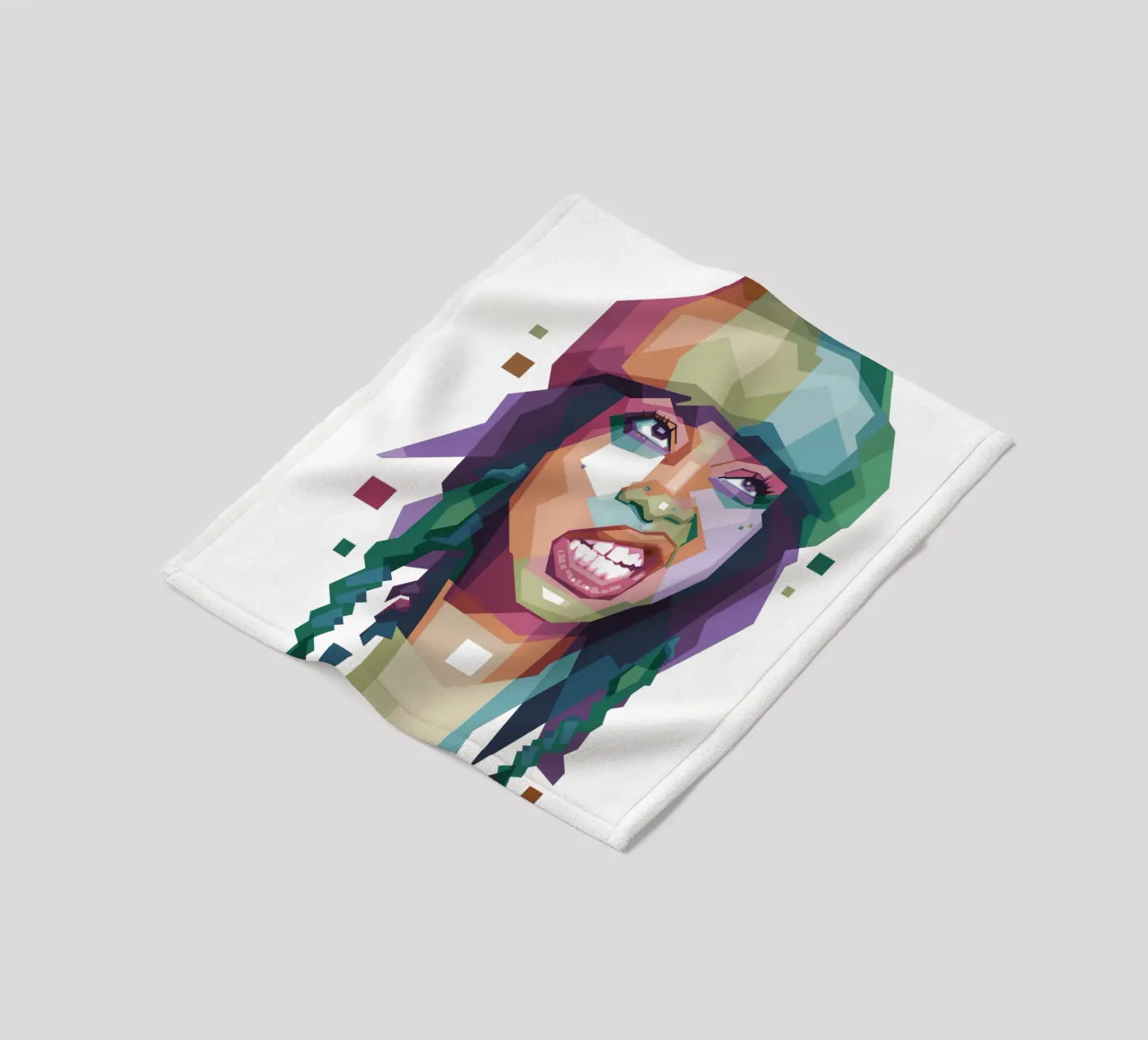 Erykah Badu WPAP di tendenza ora coperta in pile da Alkahfsmart