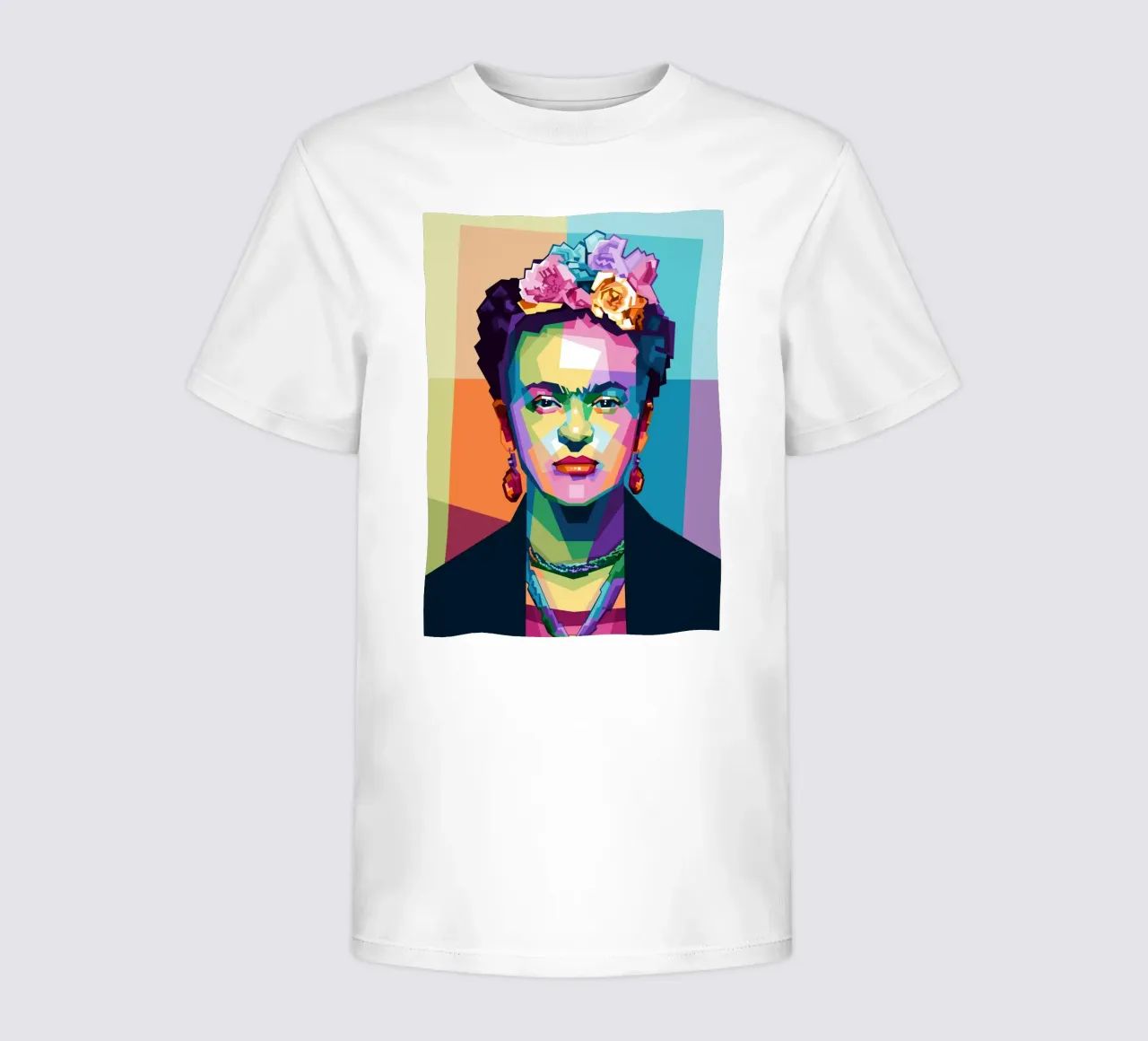 Kahlo WPAP nu trending kinder t-shirt van Alkahfsmart