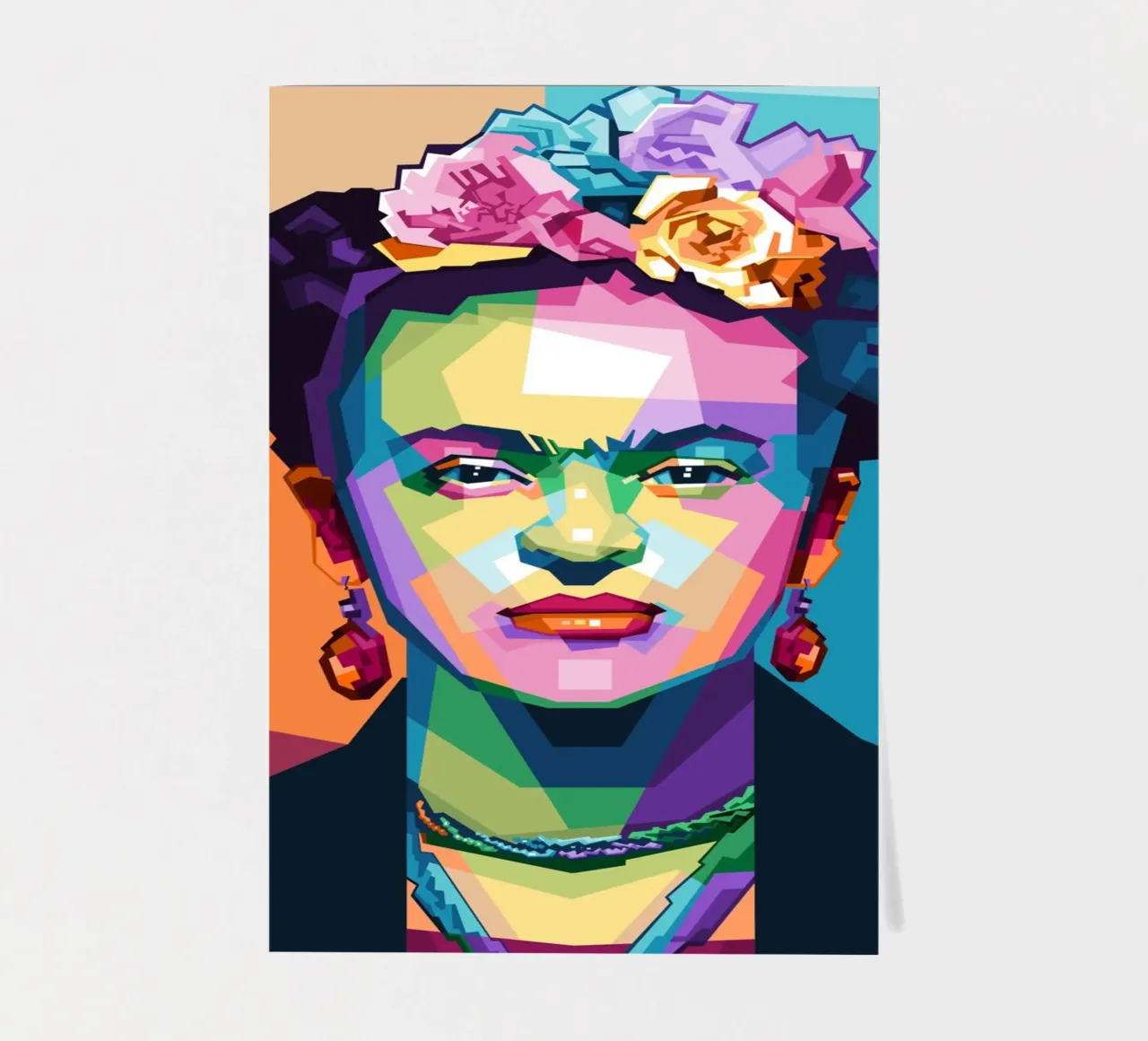 Kahlo WPAP trending now sticker sheet by Alkahfsmart