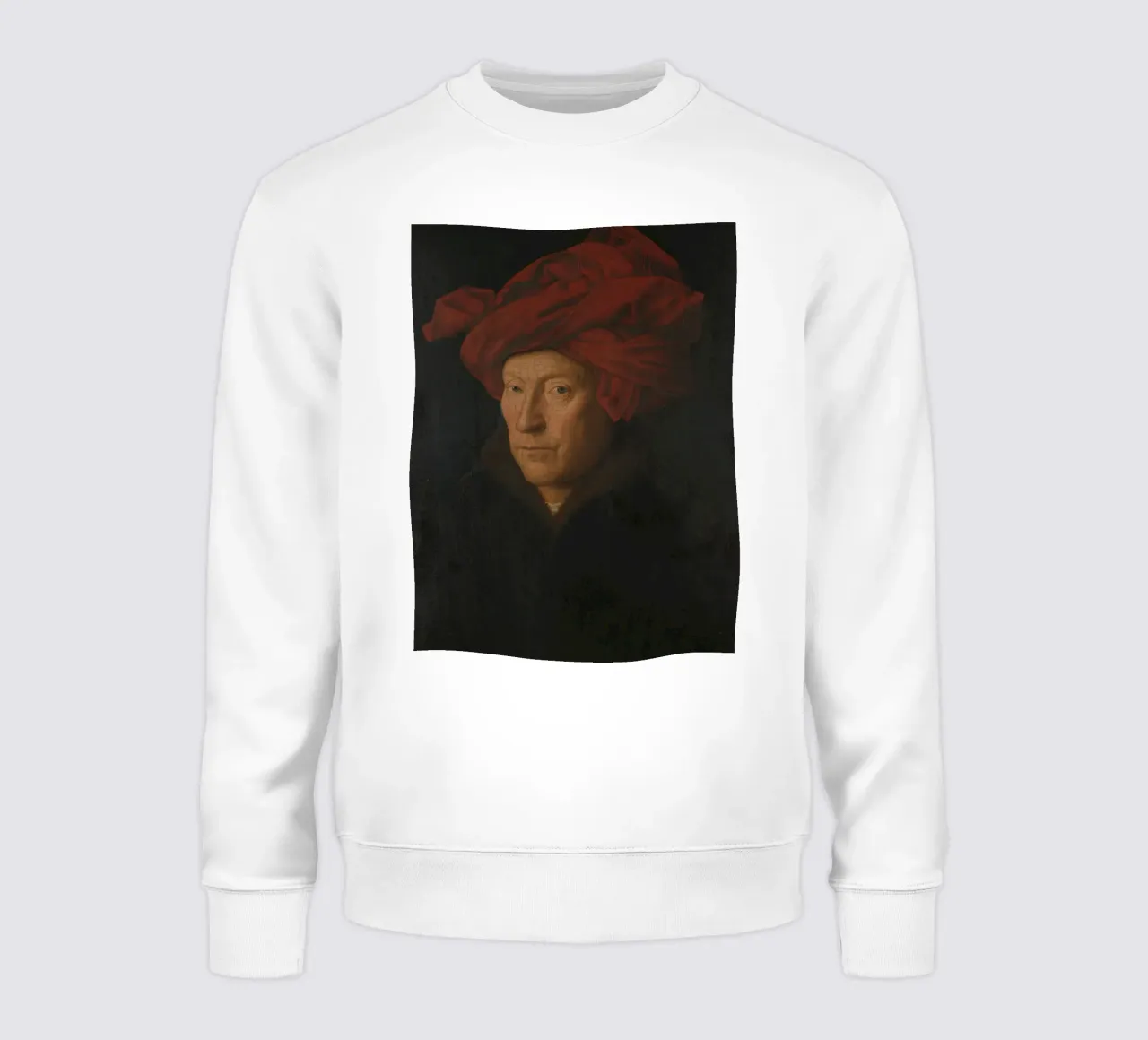 Jan Van Eyck - Ritratto di uomo felpa da William Store