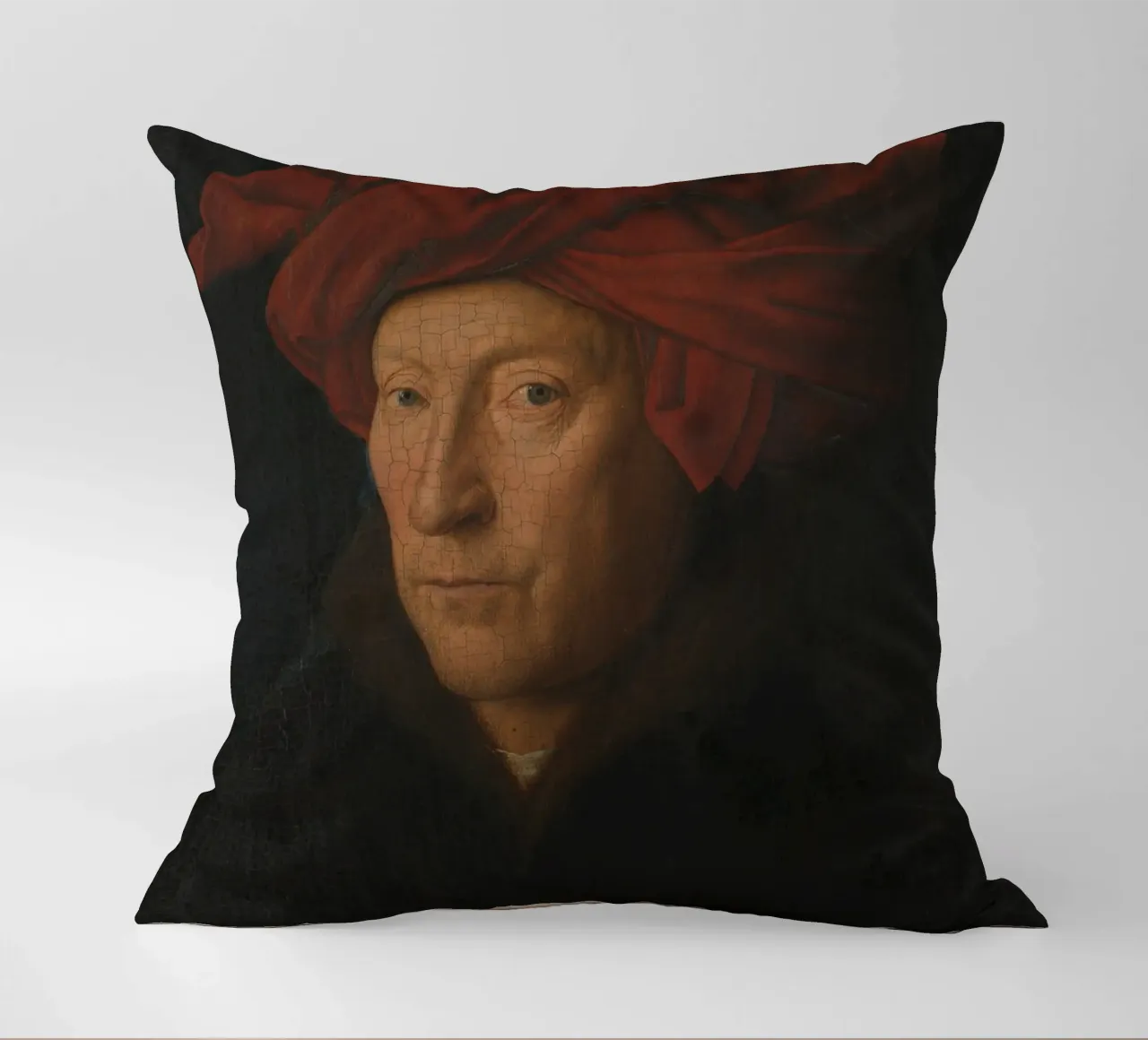Jan Van Eyck - Ritratto di uomo cuscino da William Store