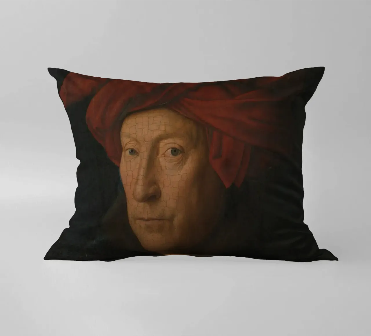 Jan Van Eyck - Ritratto di uomo cuscino da William Store