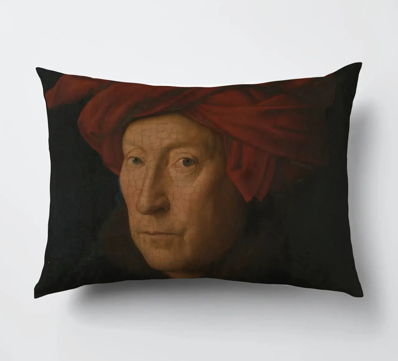 Jan Van Eyck - Ritratto di uomo cuscino da William Store