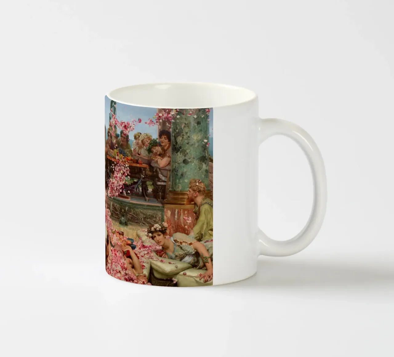Alma-Tadema - The Roses of Heliogabalus ceramic mug by William Store