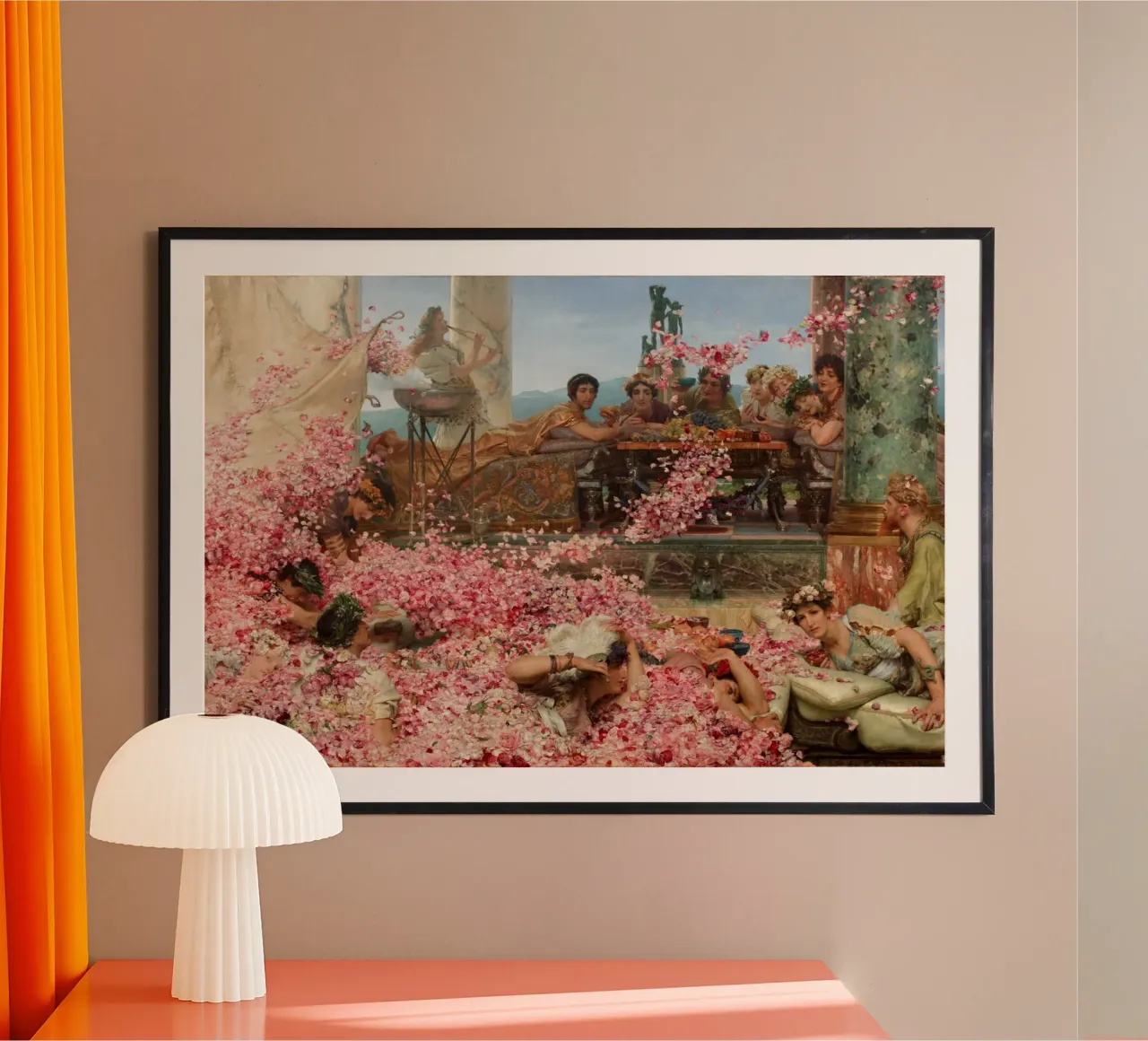 Alma-Tadema - Le rose di Eliogabalo poster da William Store