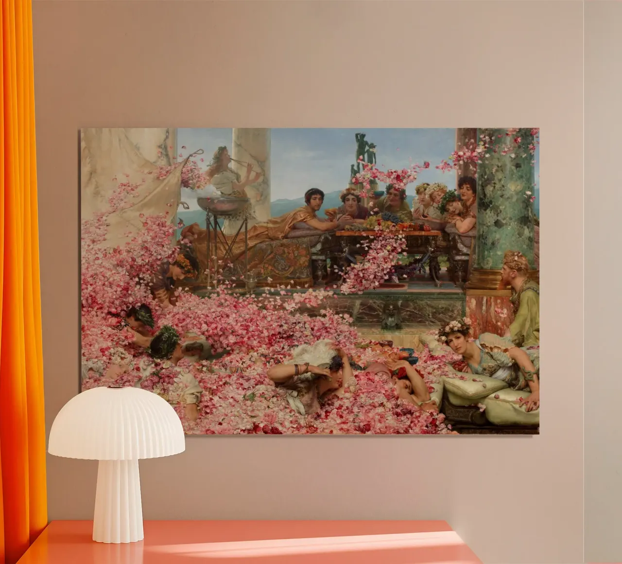 Alma-Tadema - Le rose di Eliogabalo poster da William Store