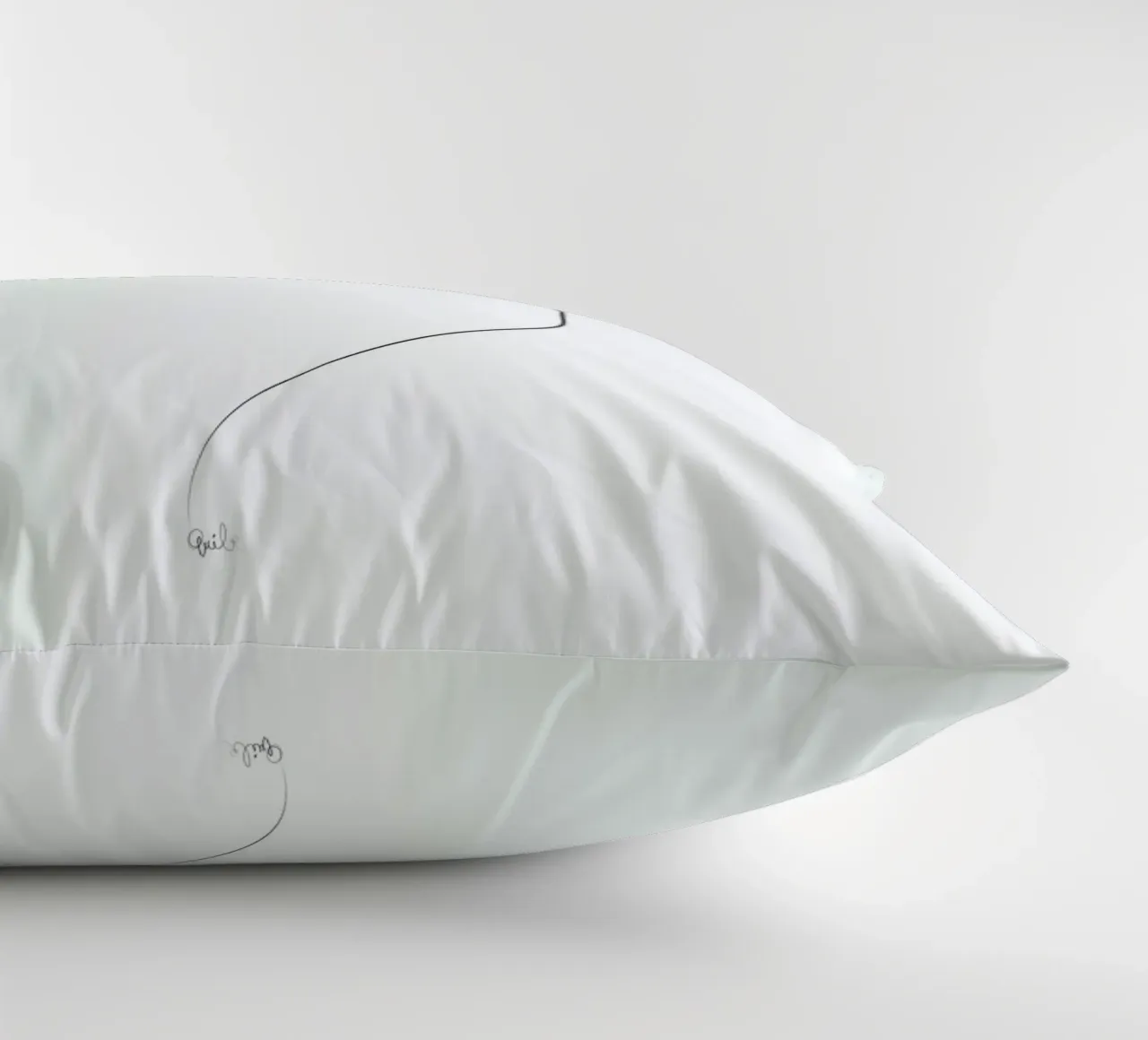 One Line Cat 0207 cuscino da Quibe