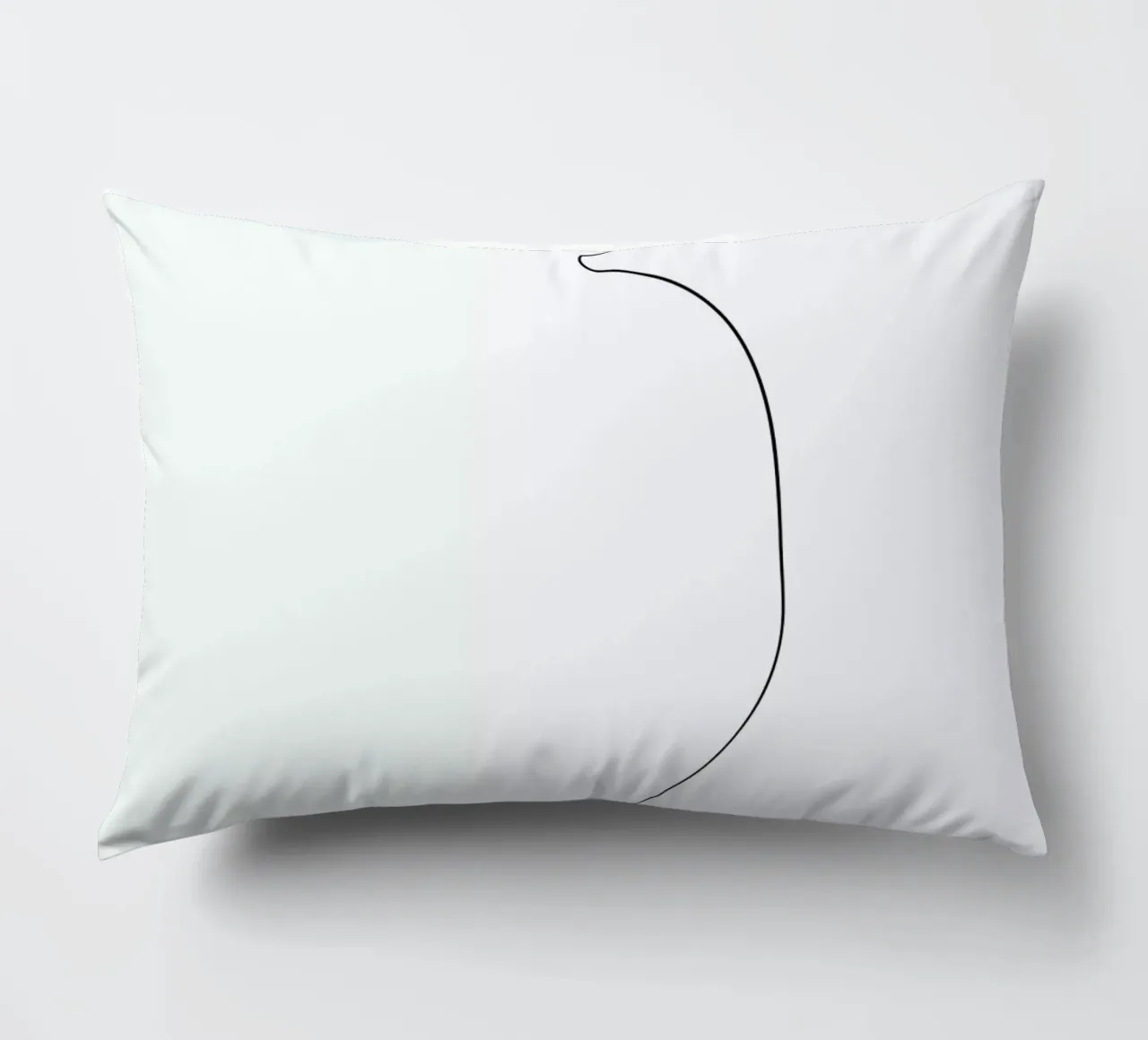 One Line Cat 0207 cuscino da Quibe