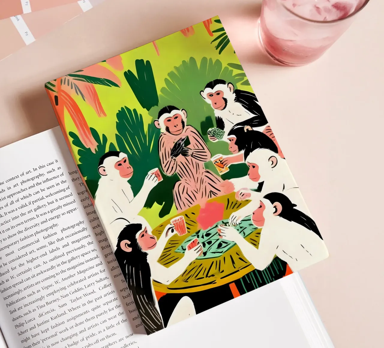 Monkey Poker & Royal Flush notebook by 83oranges