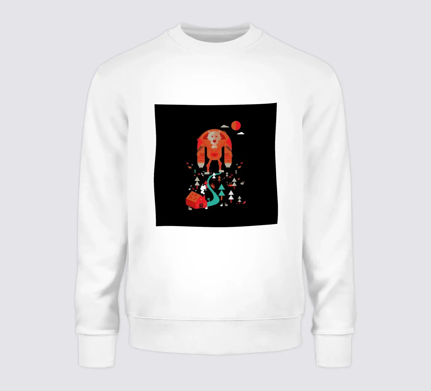 Wolf felpa da Petros Afshar