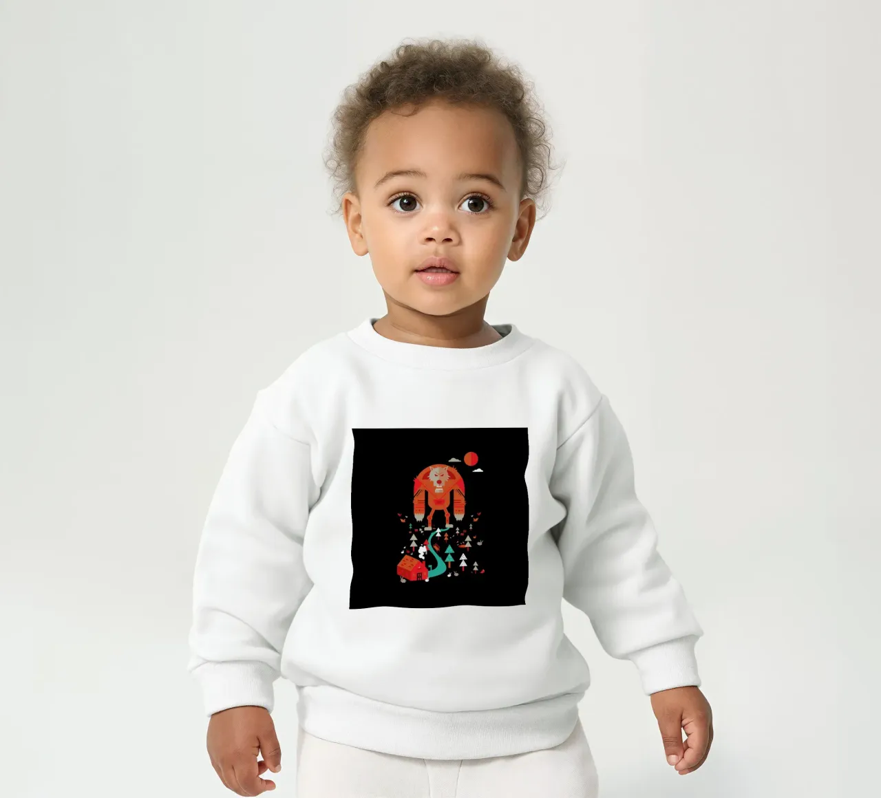 Wolf felpa neonato da Petros Afshar