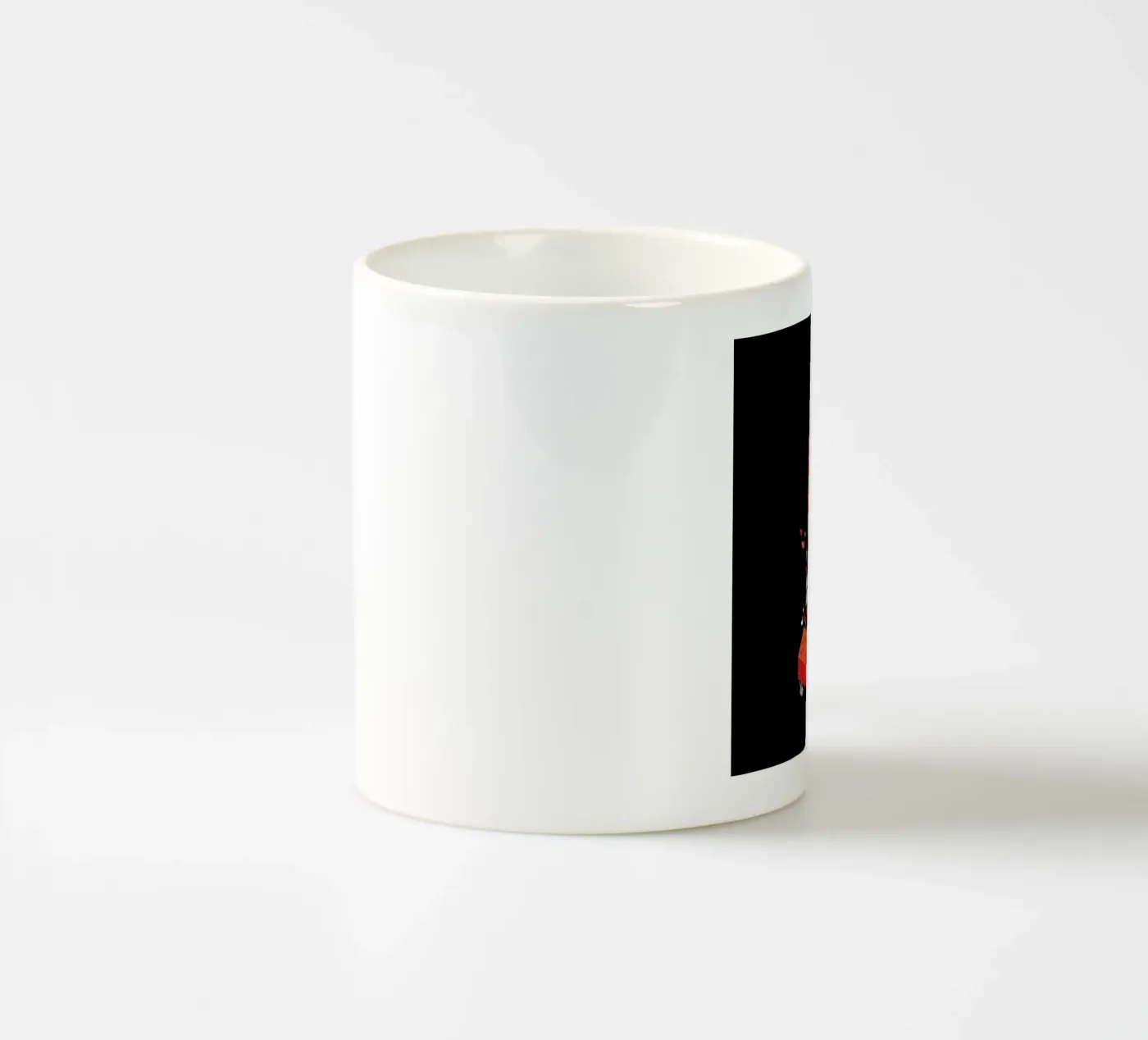 Wolf ceramic mug by Petros Afshar