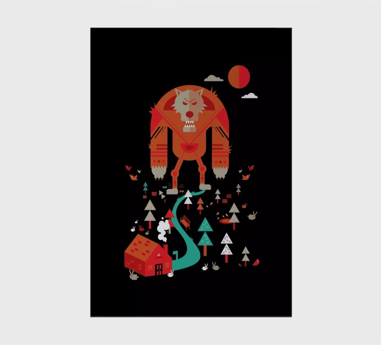 Wolf notebook by Petros Afshar