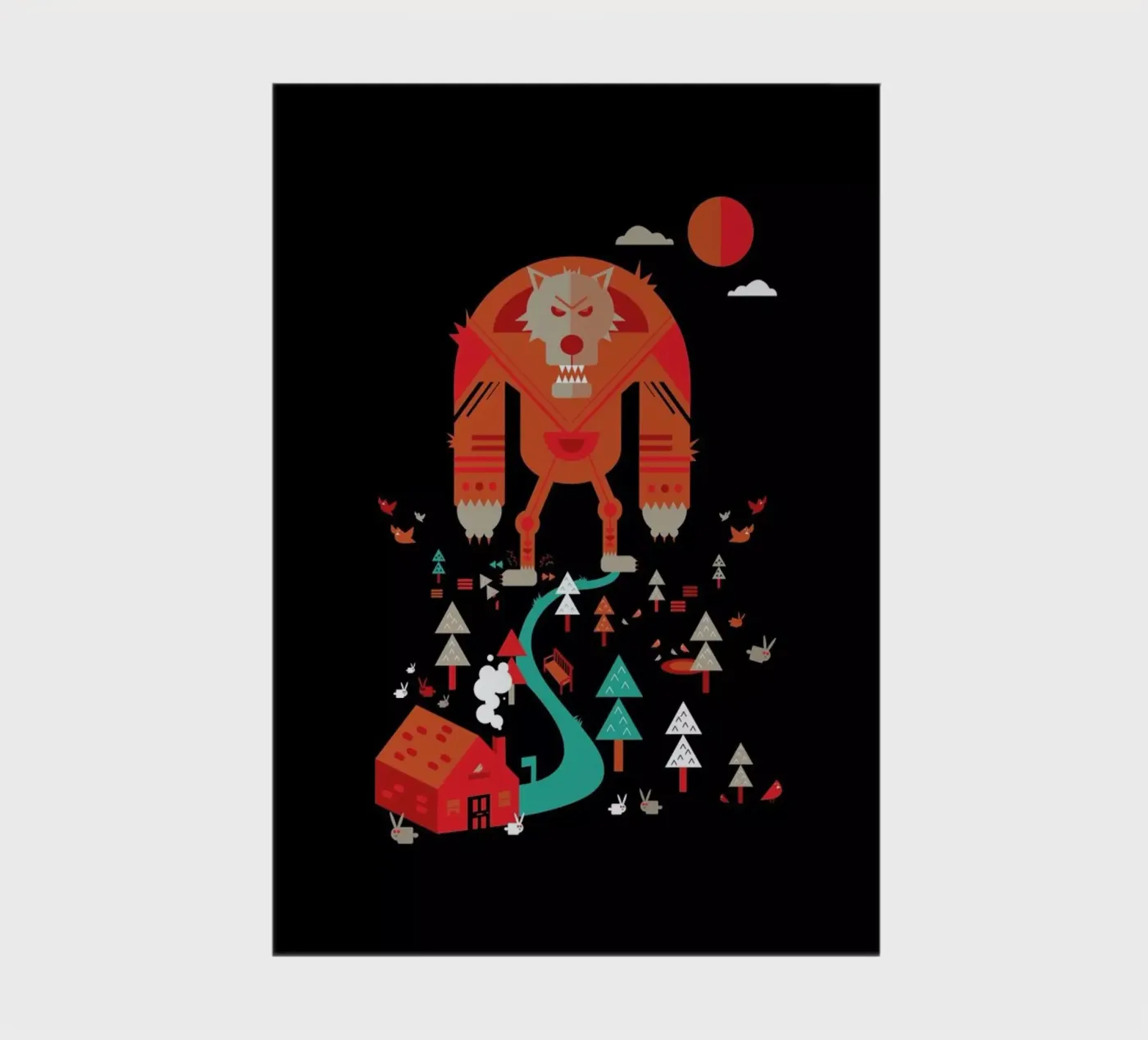 Wolf notebook by Petros Afshar