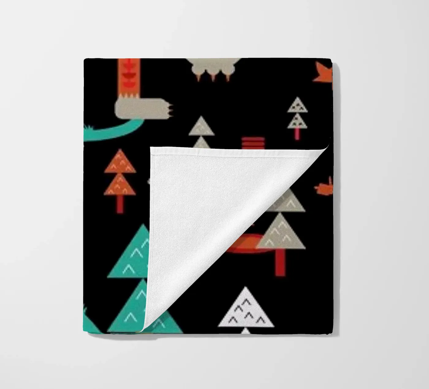 Wolf strandhanddoek van Petros Afshar