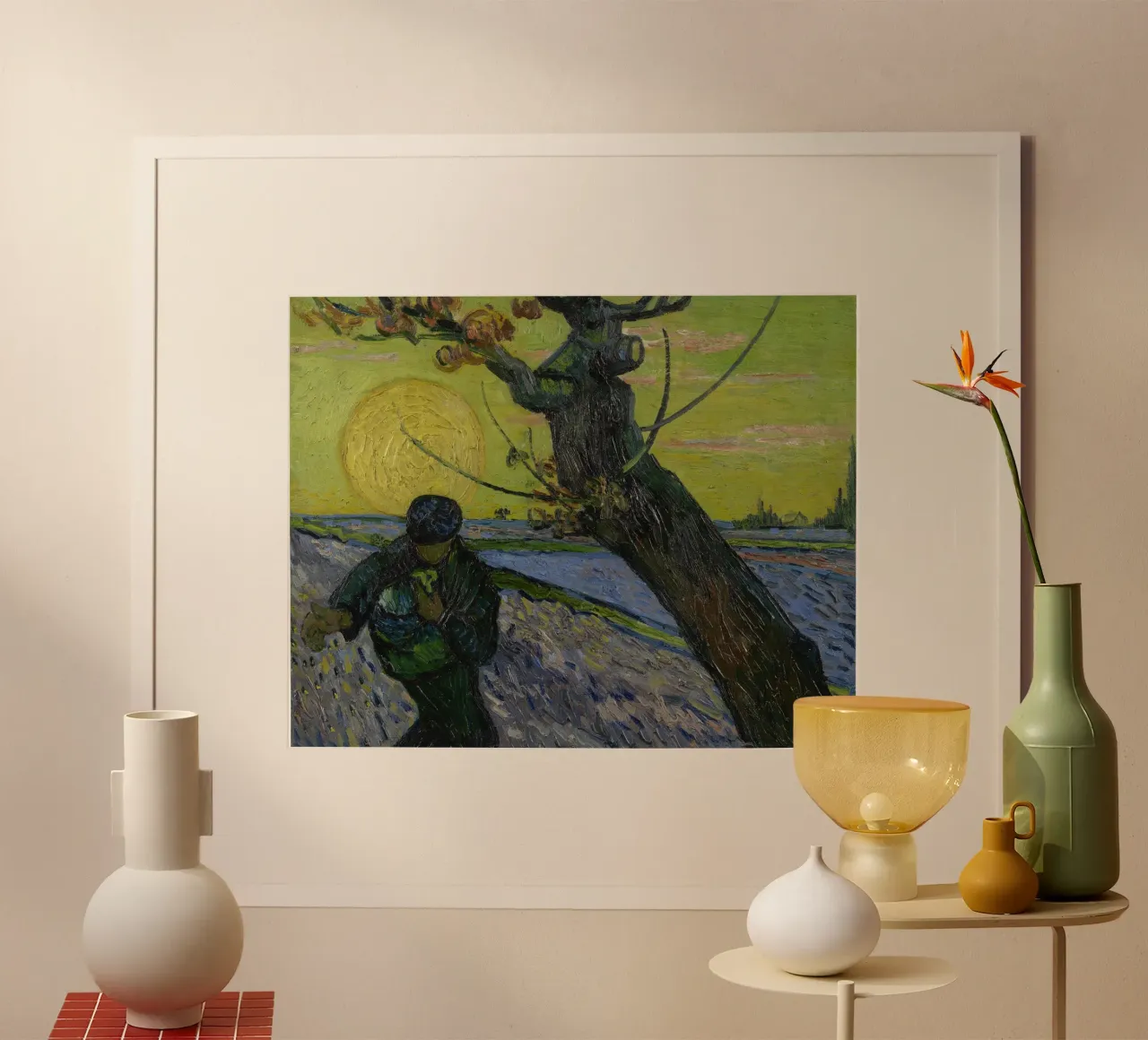 Vincent van Gogh - Il seminatore poster da Timeless Artworks
