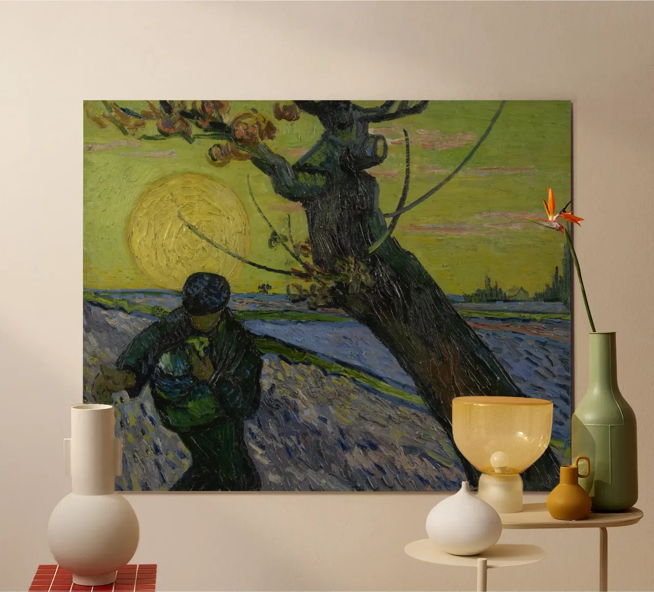 Vincent van Gogh - Il seminatore poster da Timeless Artworks