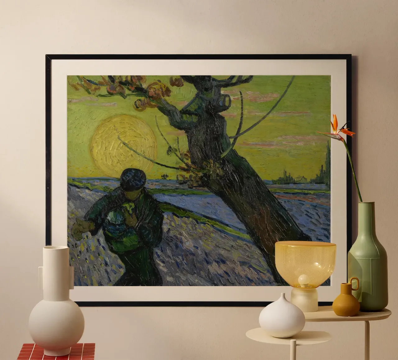 Vincent van Gogh - Il seminatore poster da Timeless Artworks