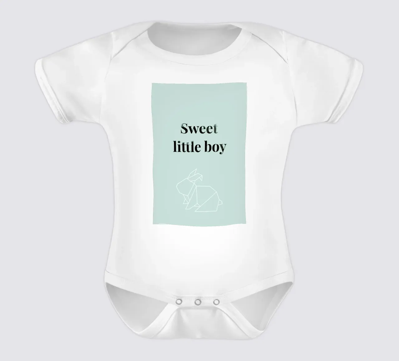 Sweet Little Boy body de bebé de BlauMaschine