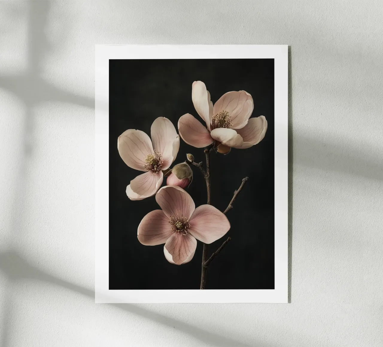 Magnolia in fiore plexiglass da Flora & Horizon
