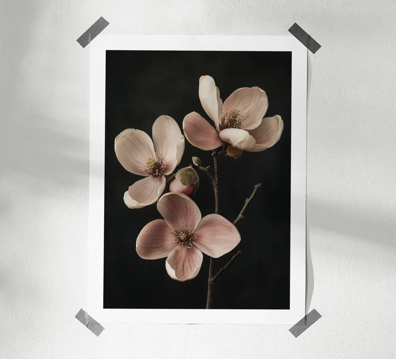 Magnolia in fiore poster da Flora & Horizon