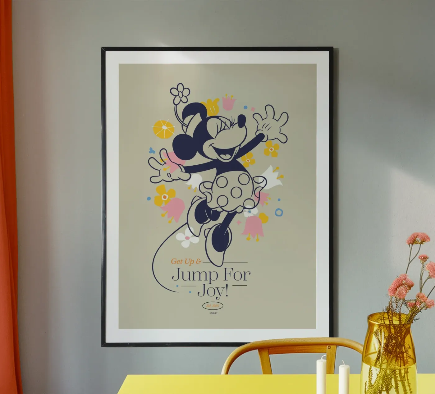 Minnie Mouse - Joy Poster von Mickey Mouse